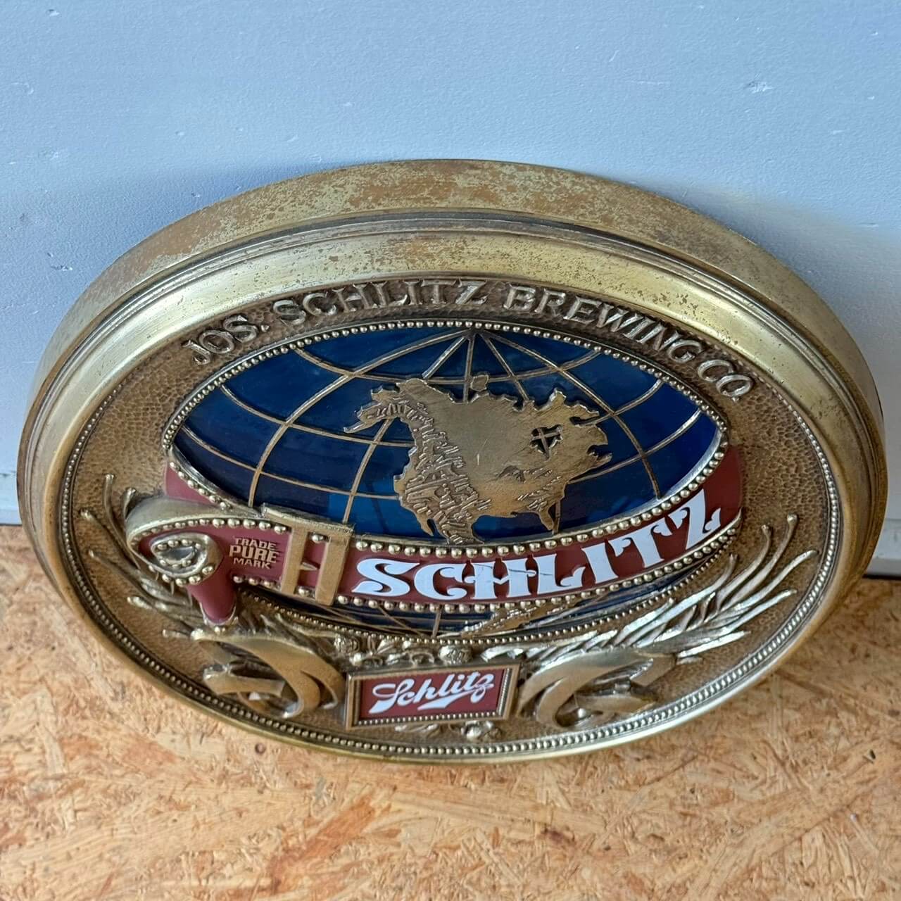 【1970年代】ビンテージ ビールサイン アメリカン雑貨 店舗什器 ウォールデコ #2178
