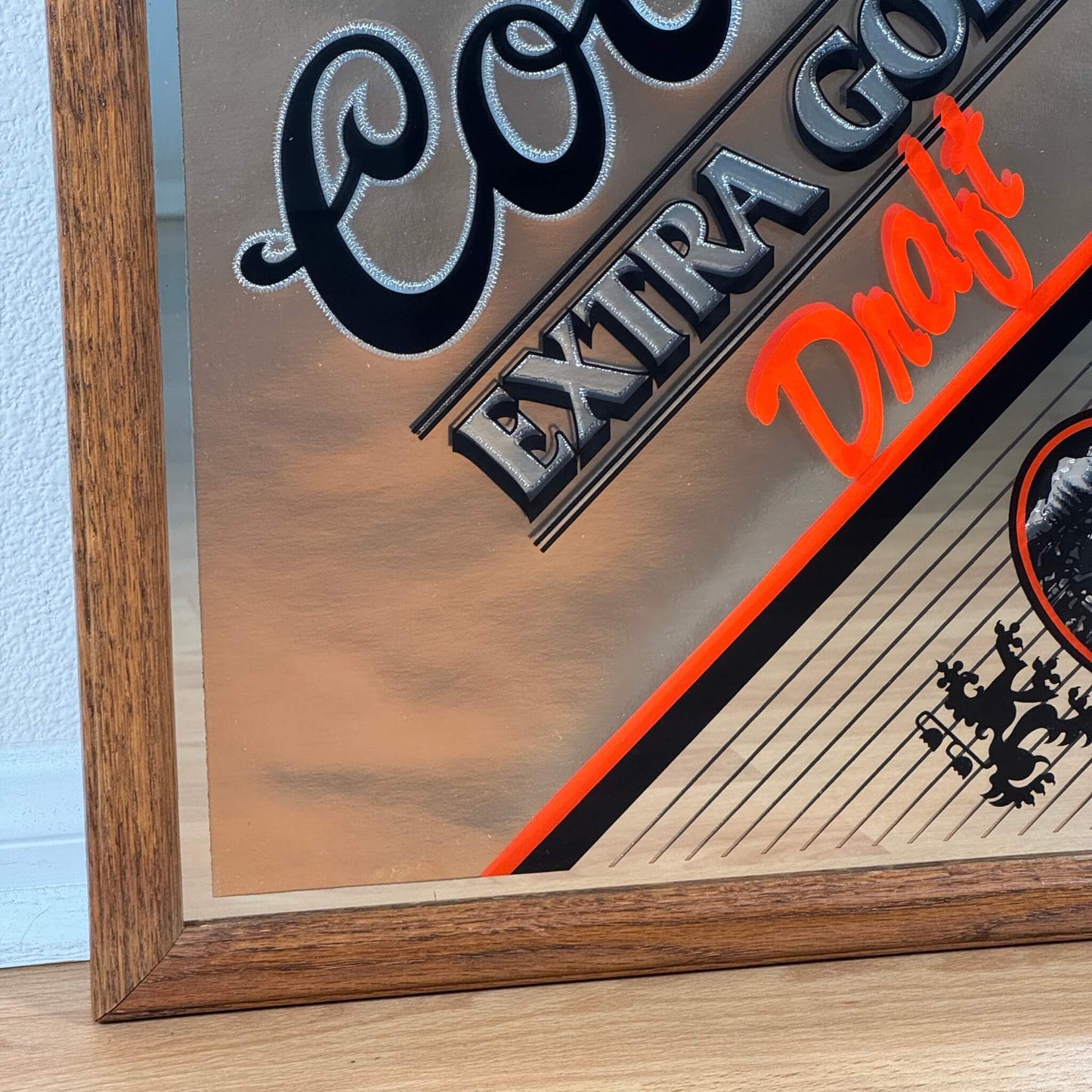 #1944 【1998年】ビンテージ Coors（クアーズ） パブミラー / ウォールデコ アメリカ