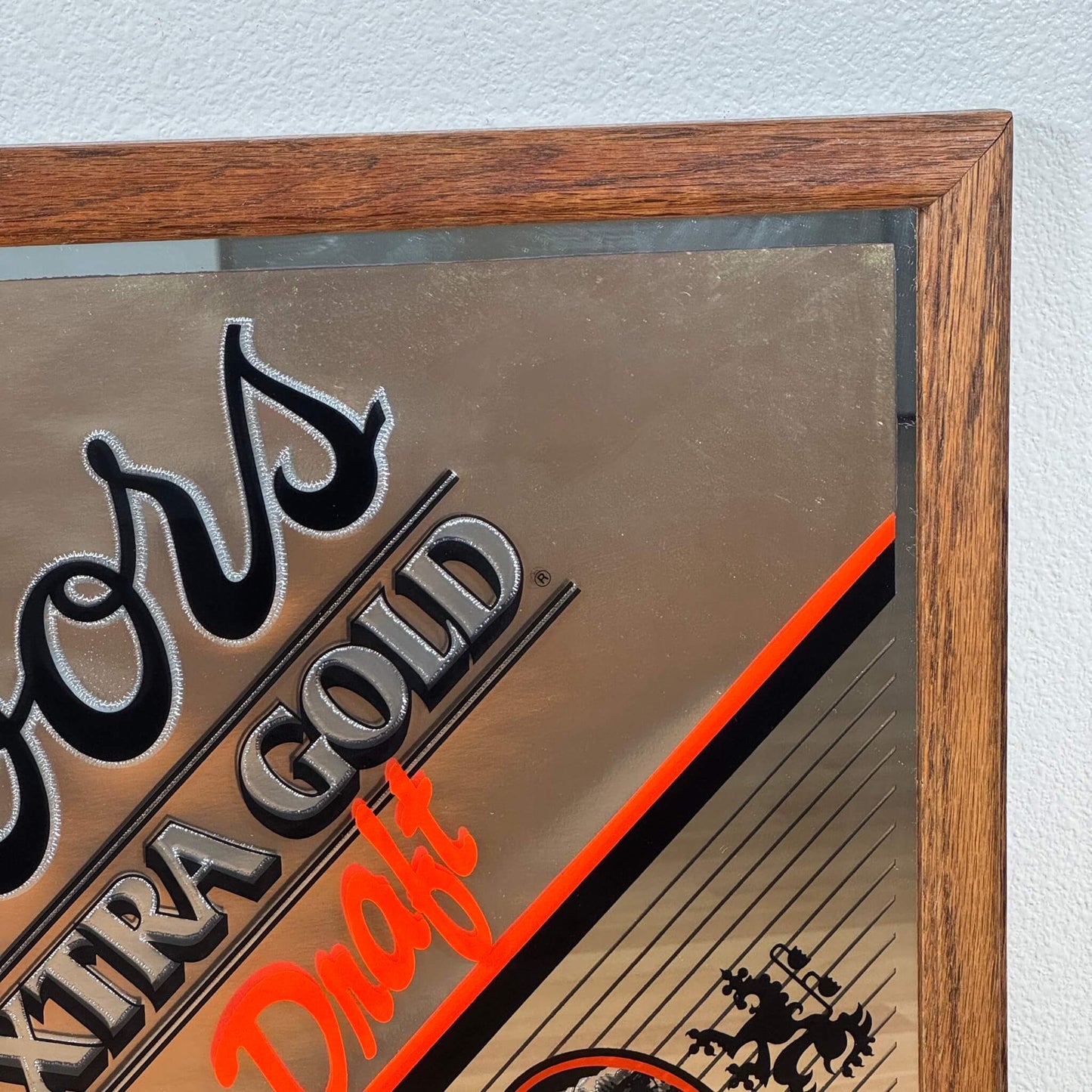 #1944 【1998年】ビンテージ Coors（クアーズ） パブミラー / ウォールデコ アメリカ