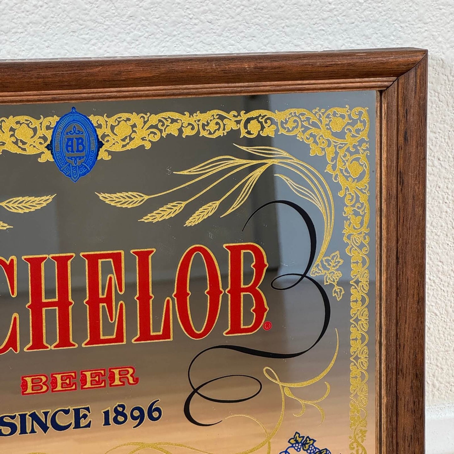 #1960 ビンテージ MICHELOB パブミラー インテリア ディスプレイ