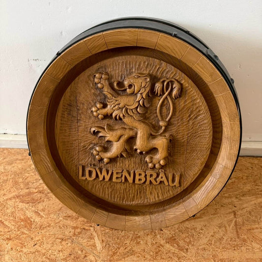 【1980年代】ビンテージ バレルサイン アメリカン雑貨 店舗什器 壁掛け 看板 #2177