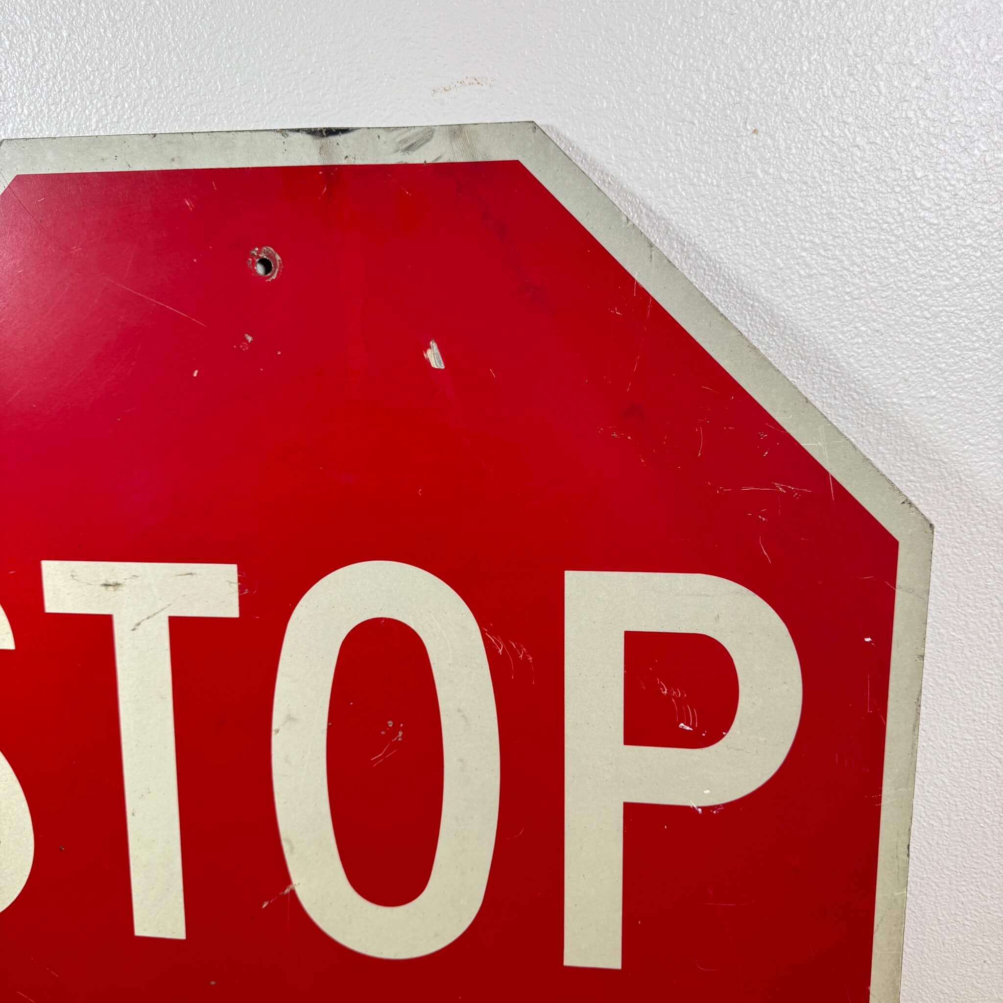 1909【1970年代】ビンテージ STOP ロードサイン / 看板 道路標識