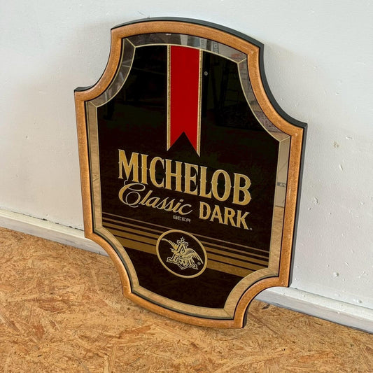 【1990年代】ビンテージ MICHELOB パブミラー ミケロブ アメリカン雑貨 壁掛け 鏡 #2485