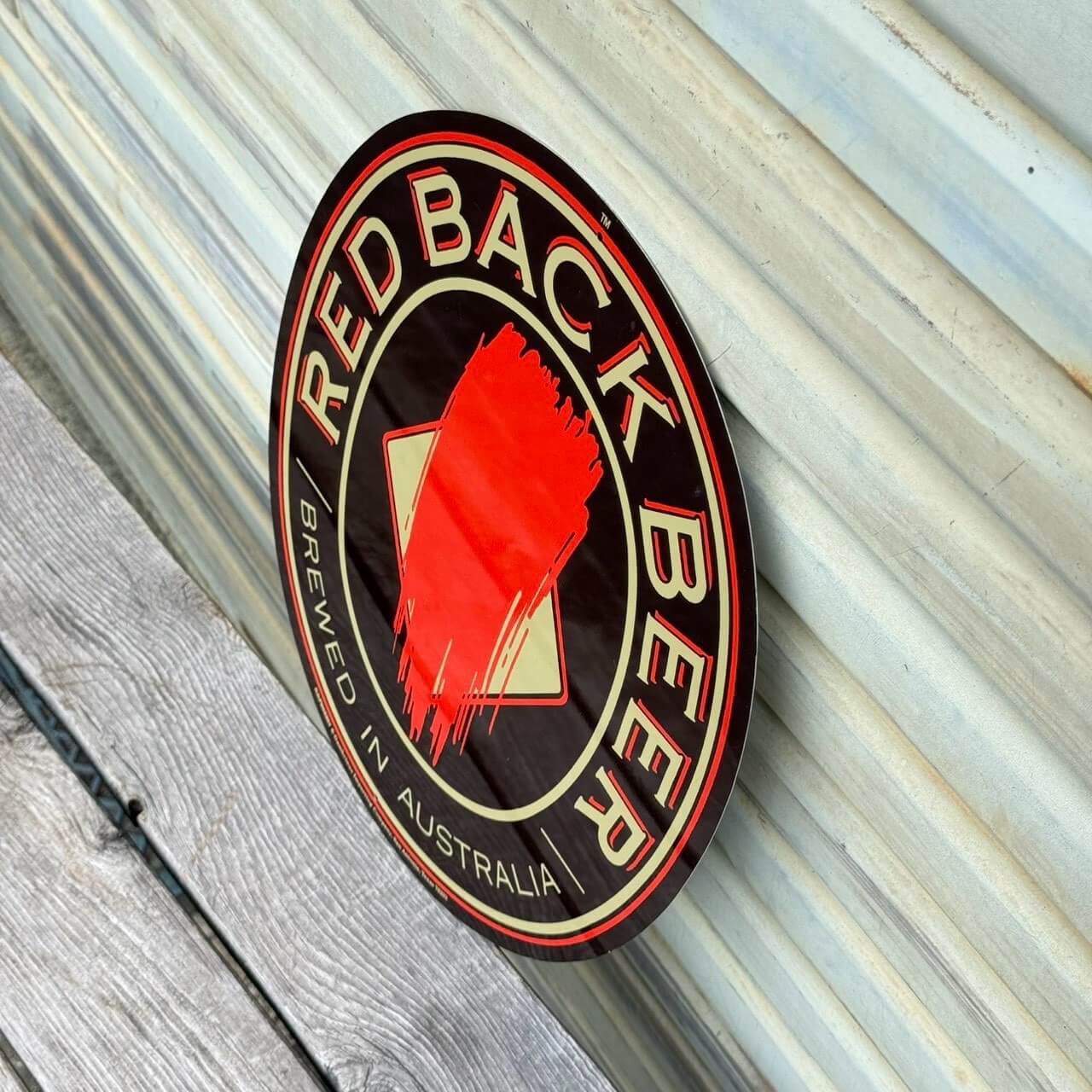 看板 アメリカン雑貨 店舗什器 RED BACK BEER パブサイン ビール #2818