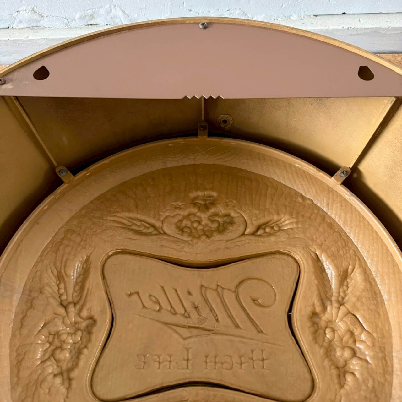 【1980年代】ビンテージ バレルサイン アメリカン雑貨 店舗什器 壁掛け 看板 #2176