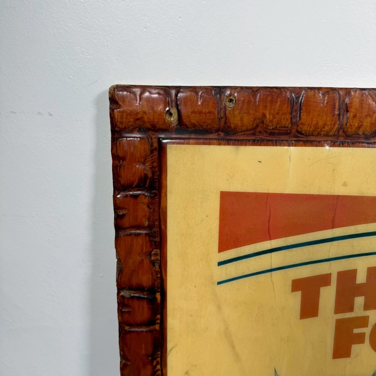 #2428【1980年代】ビンテージ Budweiser “THIS BUD’S FOR YOU” ポスター / ウォールデコ アメリカ