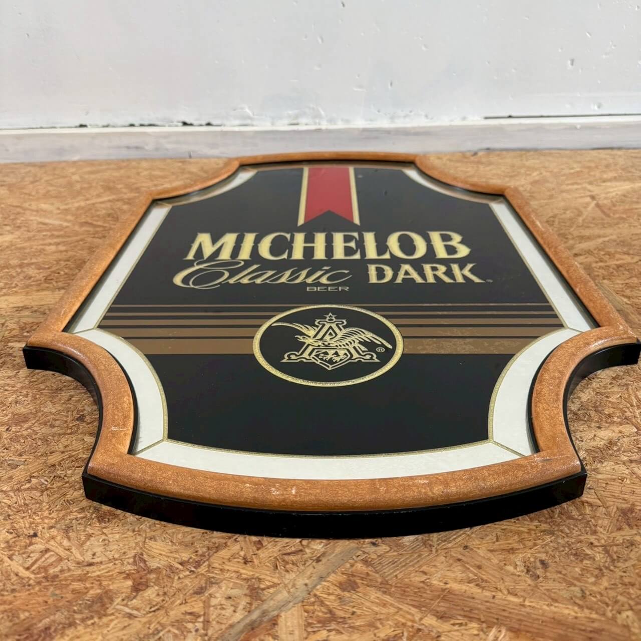【1990年代】ビンテージ MICHELOB パブミラー ミケロブ アメリカン雑貨 壁掛け 鏡 #2485