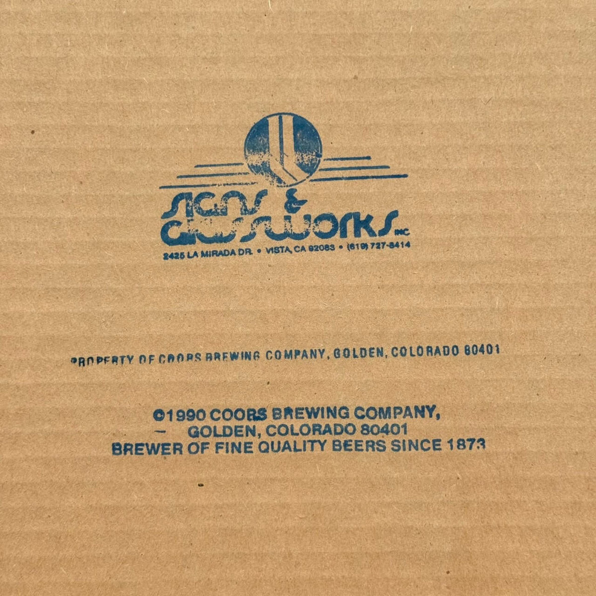 【1990年】ビンテージ パブミラー アメリカン雑貨 店舗什器 COORS LIGHT SILVER BULLET クアーズ #2846