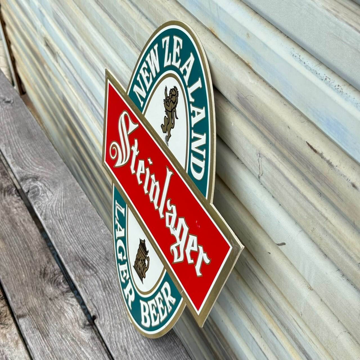 【ビンテージ】パブサイン アメリカン雑貨 店舗什器 STEINLAGER #2807-2
