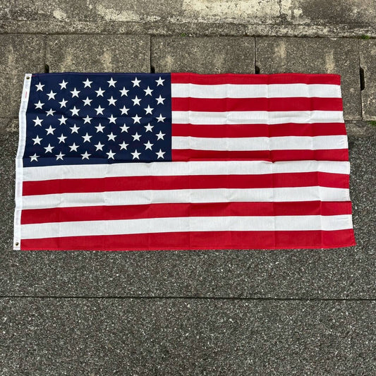【USA】ビンテージ 星条旗 アメリカン雑貨 店舗什器 フラッグ ウォールデコ #2555