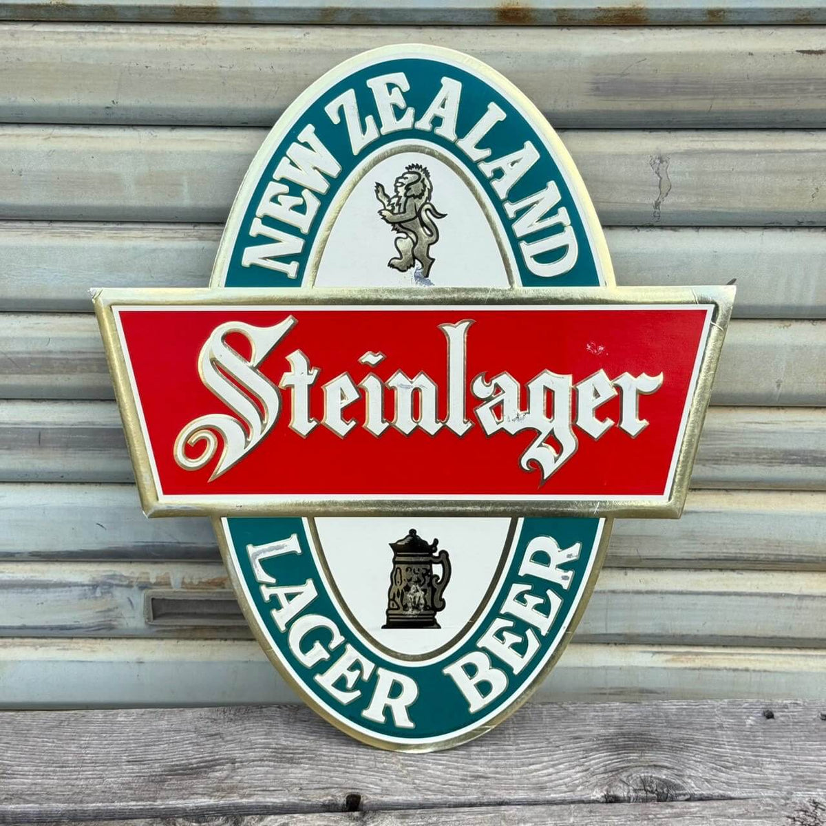 【ビンテージ】パブサイン アメリカン雑貨 店舗什器 STEINLAGER #2807-2
