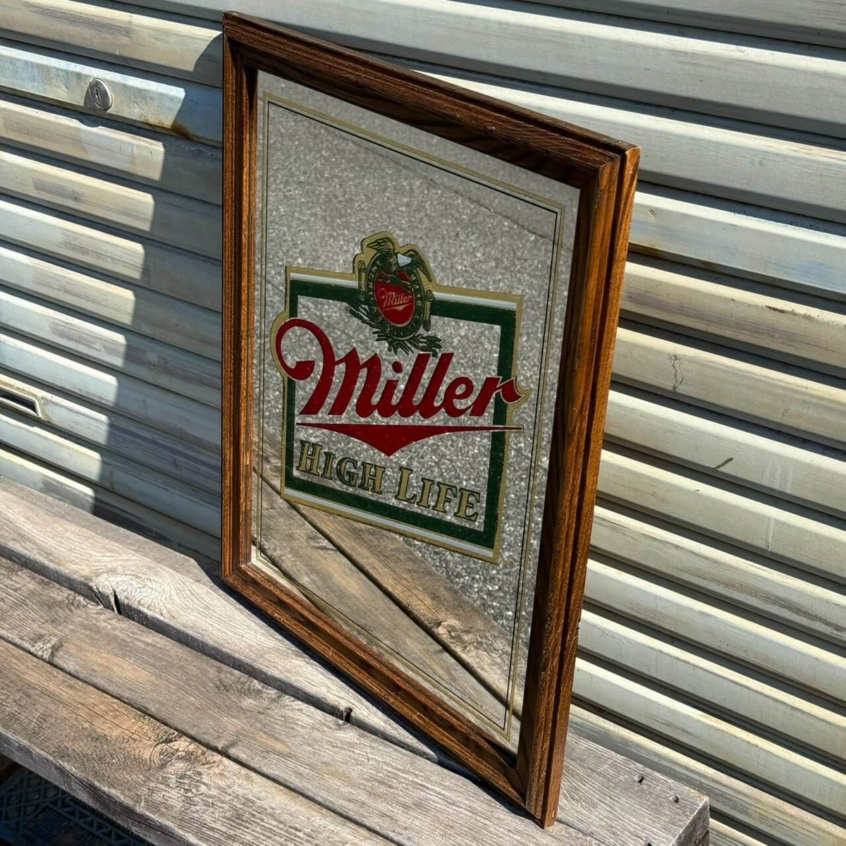 【1980-90年代】ビンテージ パブミラー アメリカン雑貨 店舗什器 Miller High Life #2837