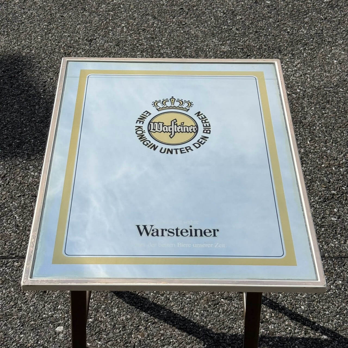 【1980-90年代】ビンテージ パブミラー アメリカン雑貨 店舗什器 Warsteiner Beer #2850