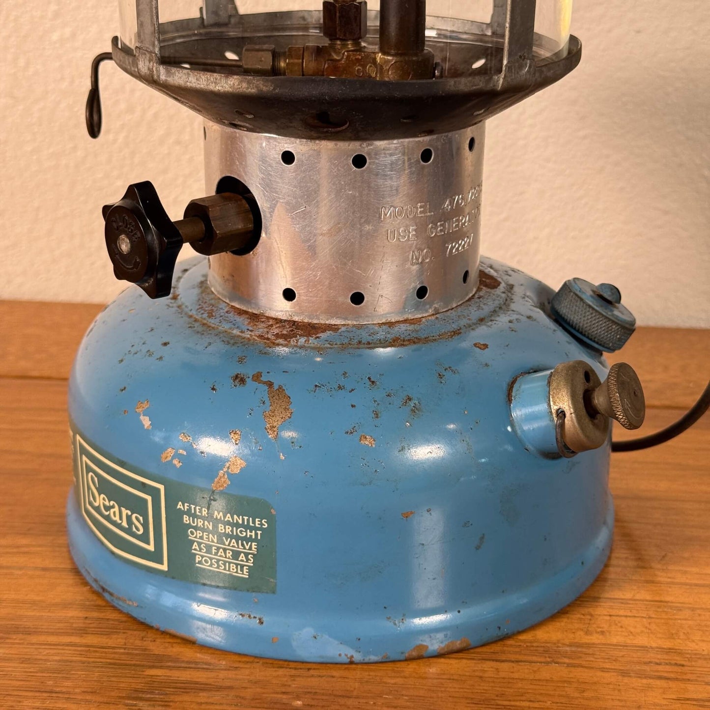 #2076【1968年12月製造】ビンテージ Sears（シアーズ）476.72213 ランタン アメリカ
