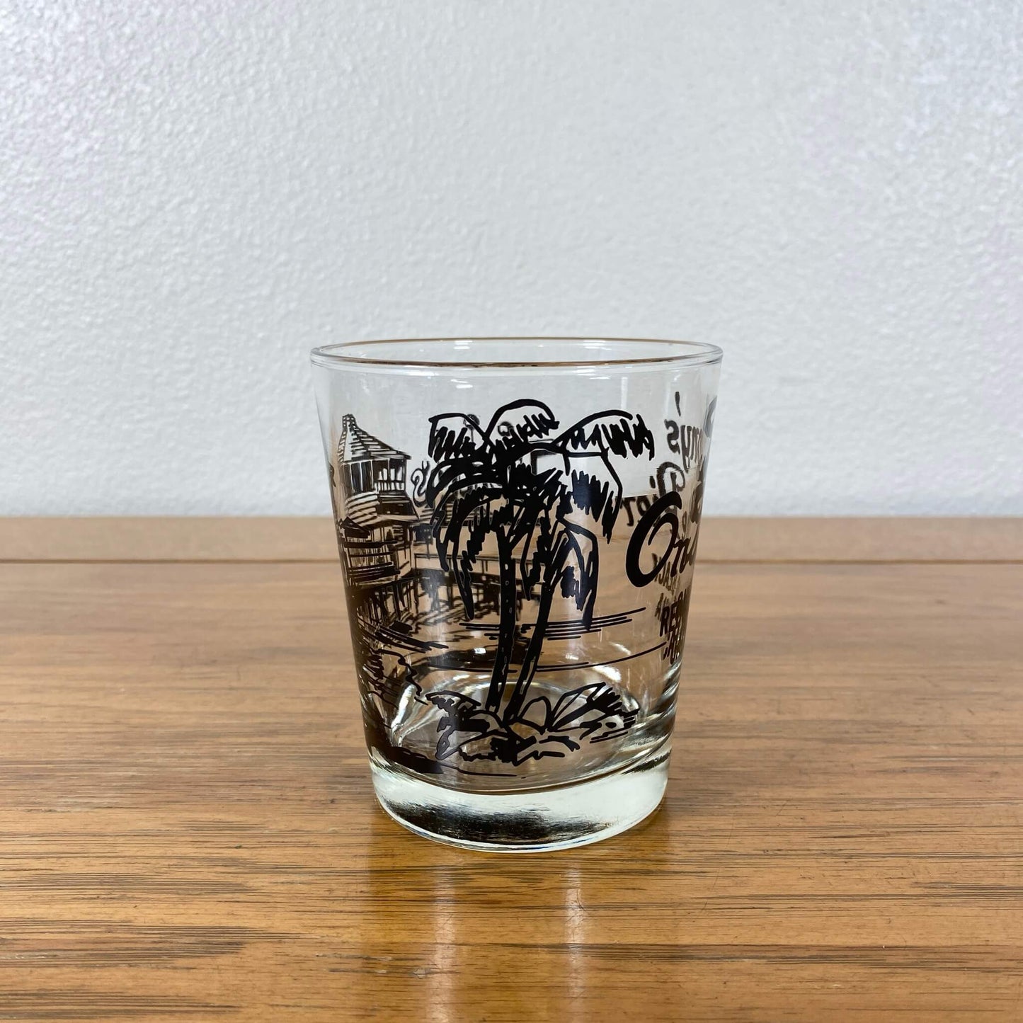 #1027 【1970-80年代】ビンテージ Tony’s（トニーズ） グラス レドンドビーチ アメリカ