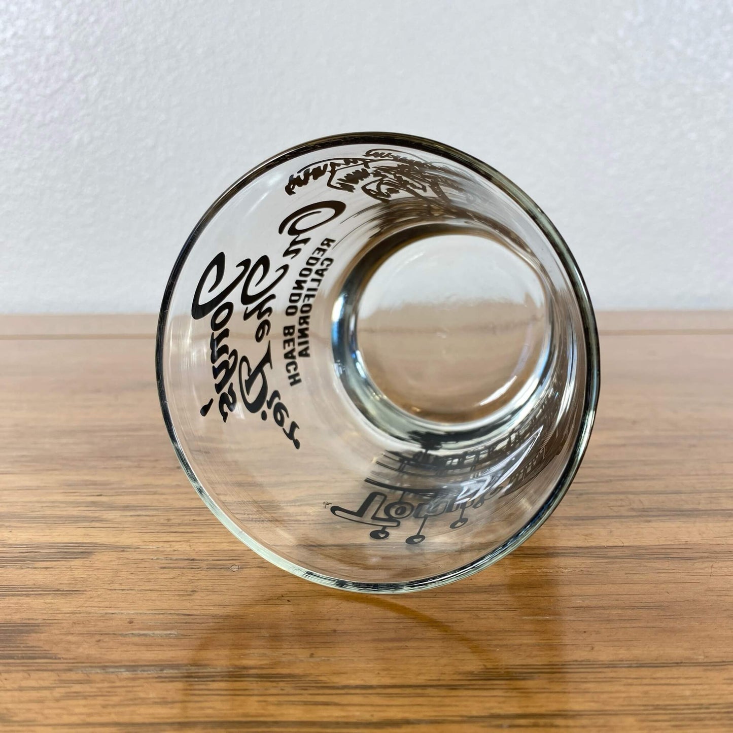 #1027 【1970-80年代】ビンテージ Tony’s（トニーズ） グラス レドンドビーチ アメリカ