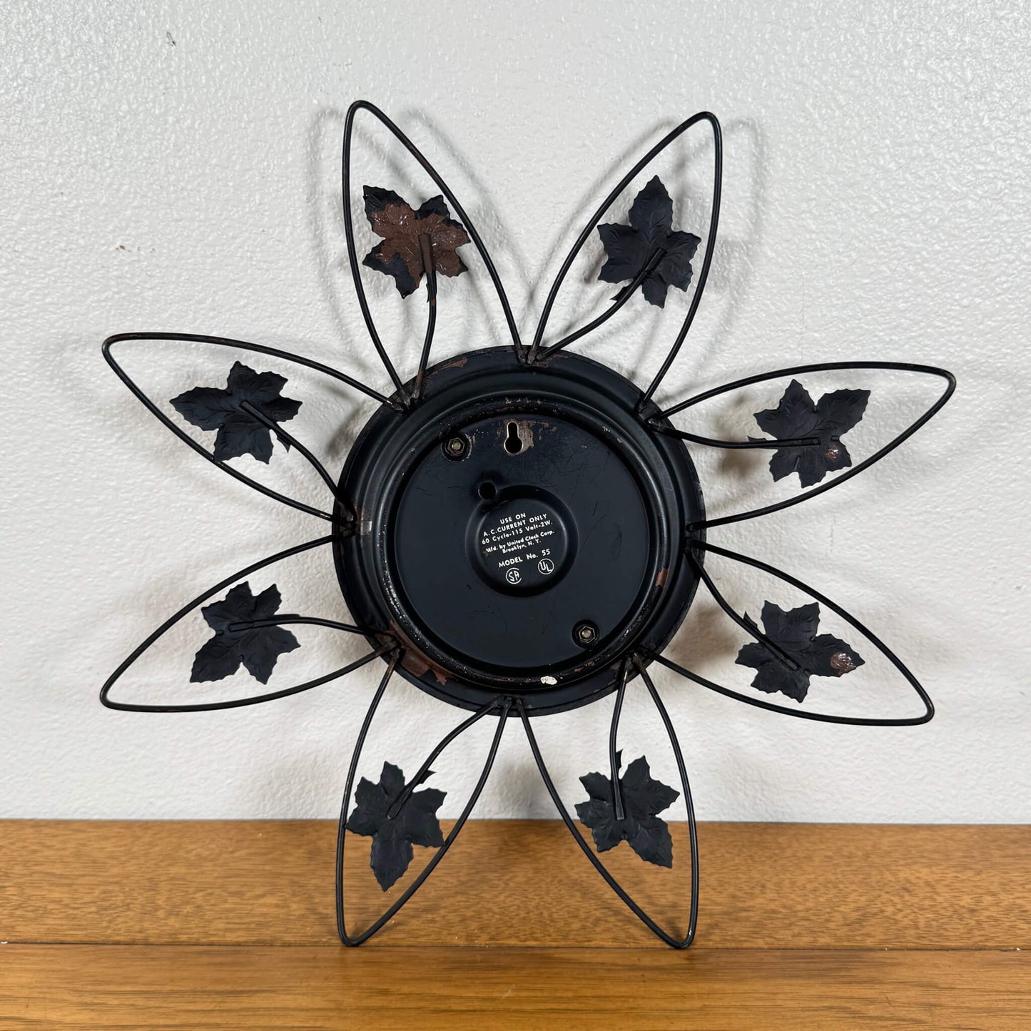 #1982【1960-70年代】ビンテージ United Clock 掛け時計 / ウォールクロック アメリカ