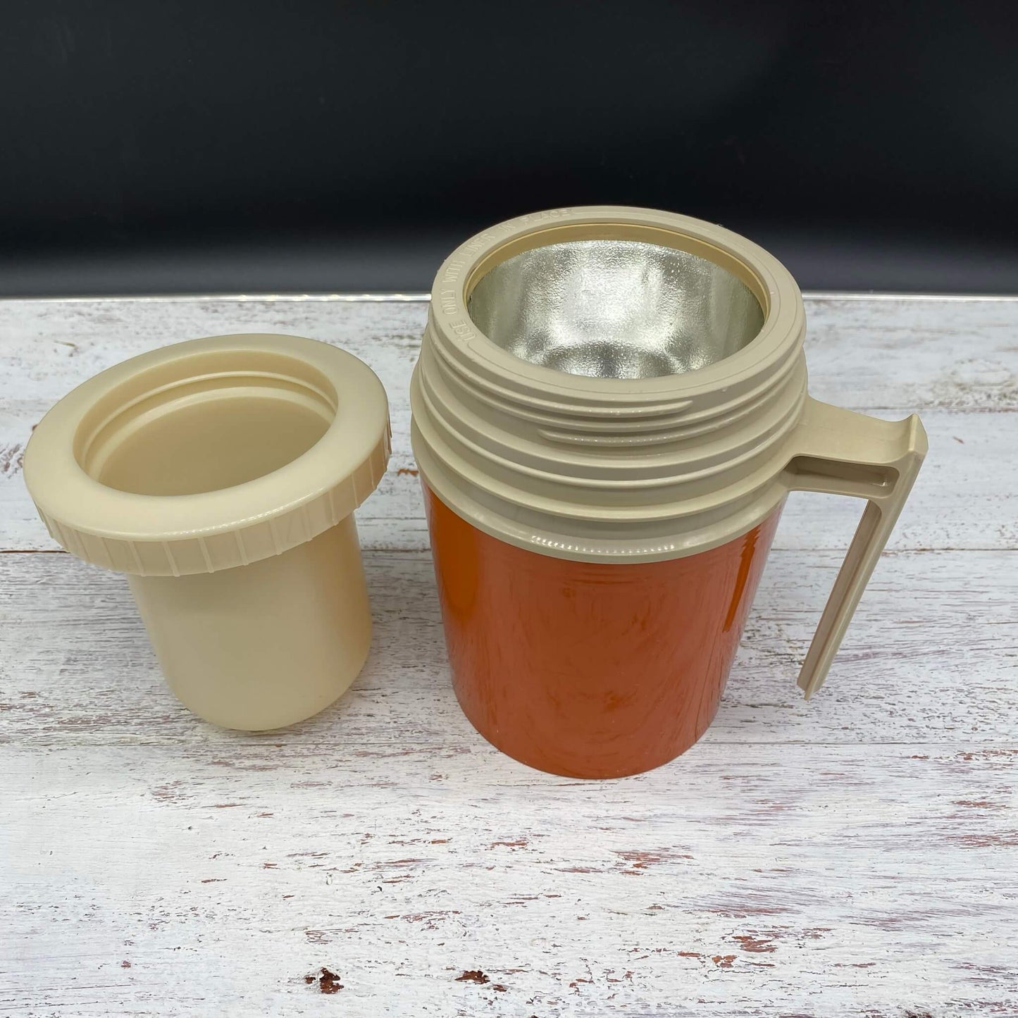 #215【1970年-80年代】ビンテージ THERMOS（サーモス） スープボトル / キャンプ用品 アウトドア / アメリカ